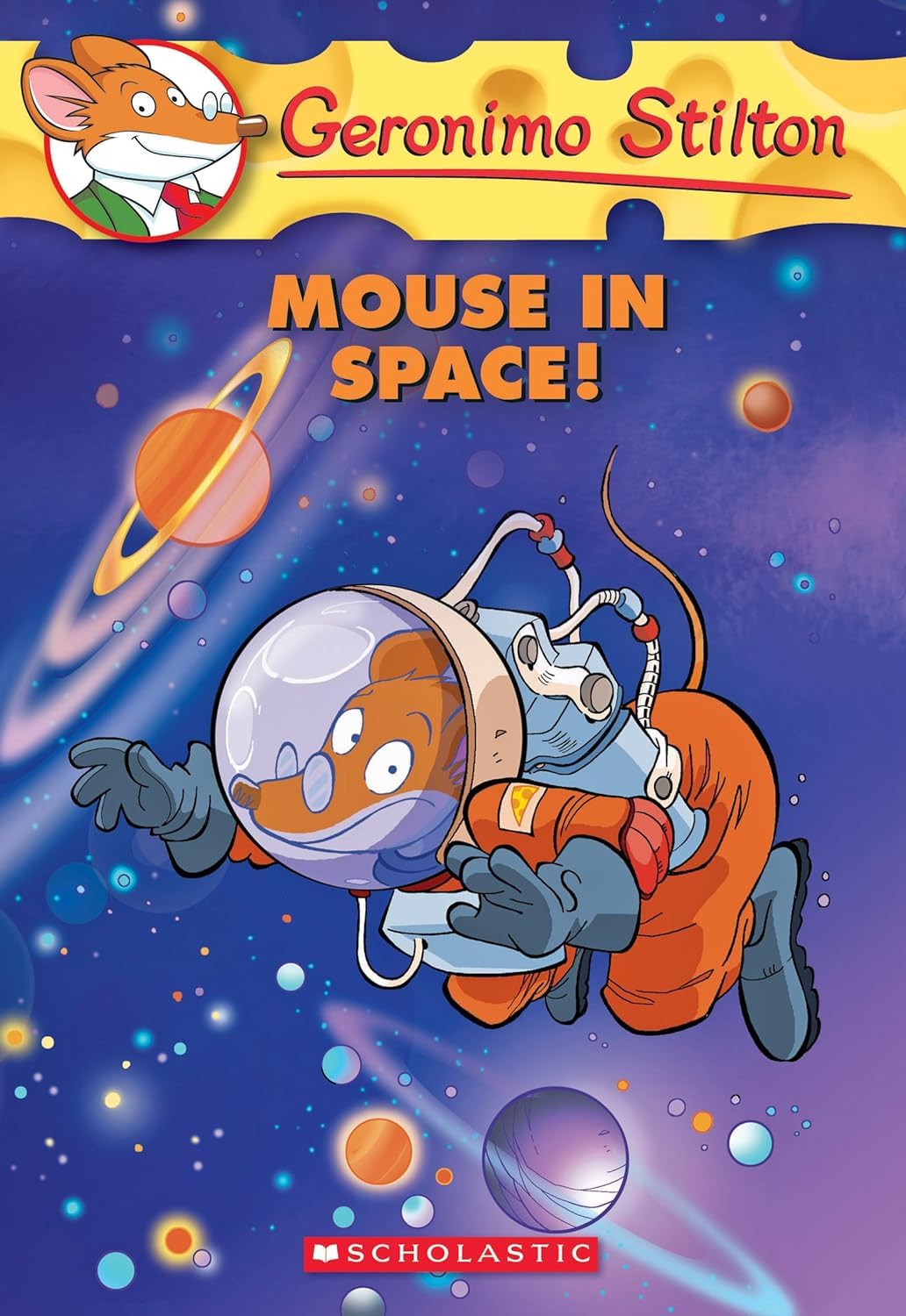 GERONIMO STILTON ,  Mouse in Space   #52,  Paperback ( Pre Owned )