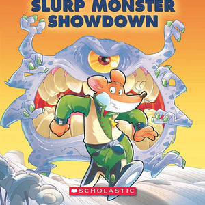 GERONIMO STILTON ,  Slurp Monster Showdown , Spacemice #09 Paperback ( Pre Owned )