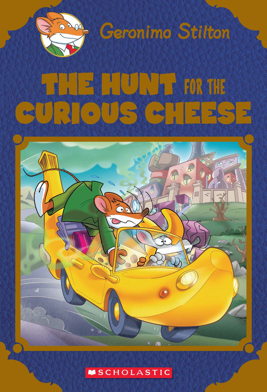 GERONIMO STILTON THE HUNT FOR THE CURIOUS CHEESE Hardcover ( 2015 ) ( Pre Owned )