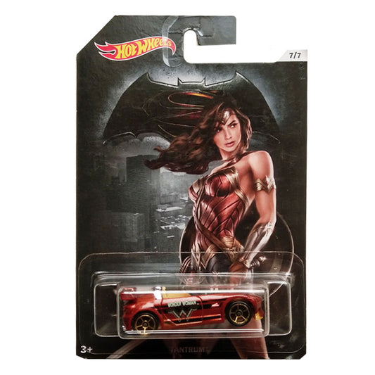 Batman Vs Superman Hot Wheels - Tantrum Wonder Woman DJL47-DJL51 (Refurbished Pack)