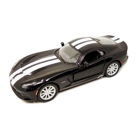 2013 SRT Viper GTS Die Cast 1:36 Scale Model Car ( BLACK ) by Kinsmart