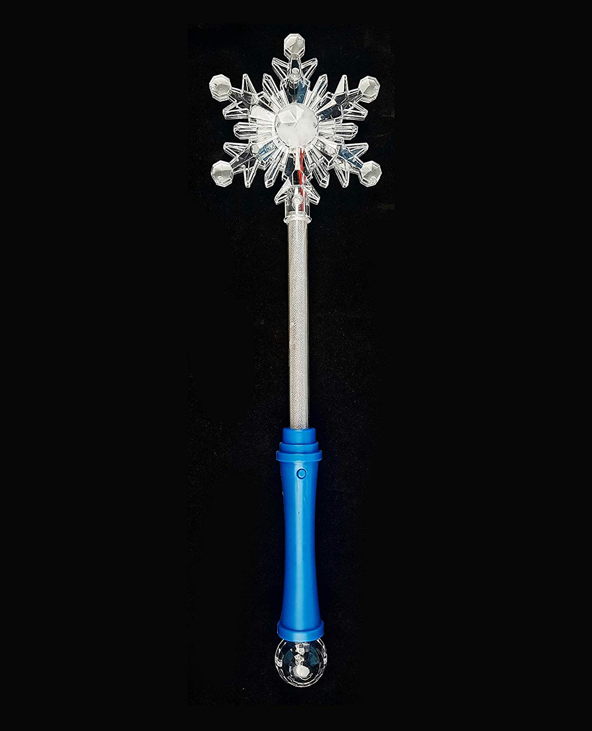 Lightup Flashing Wand  Blue LED 16.5 inches ( Pack of 5 ) Party Pack