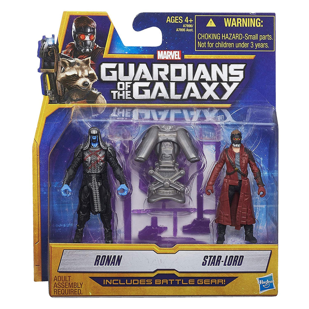 Marvel Guardians of The Galaxy Star-Lord and Ronan Figure