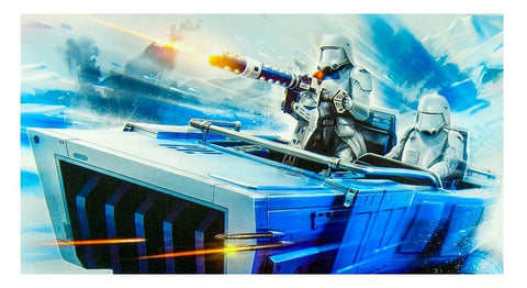 First Order Snowspeeder- Star Wars Force Awakens Vehicle Action Figure Toy Playset by Star Wars B3673-B3672