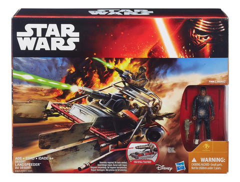 STAR WARS The Force Awakens 3.75-Inch Vehicle Jakku Landspeeder -B3672-B3674