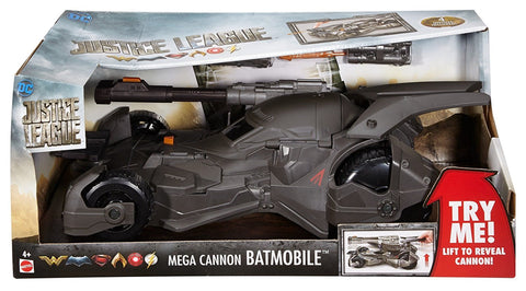 Justice League Mega Cannon Batmobile Mattel FGG58