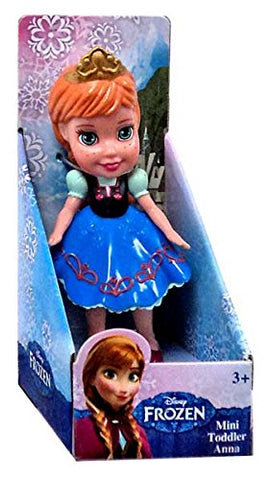 Disney Frozen Toddler Anna Mini Doll  Cake Topper ( 3 inches )