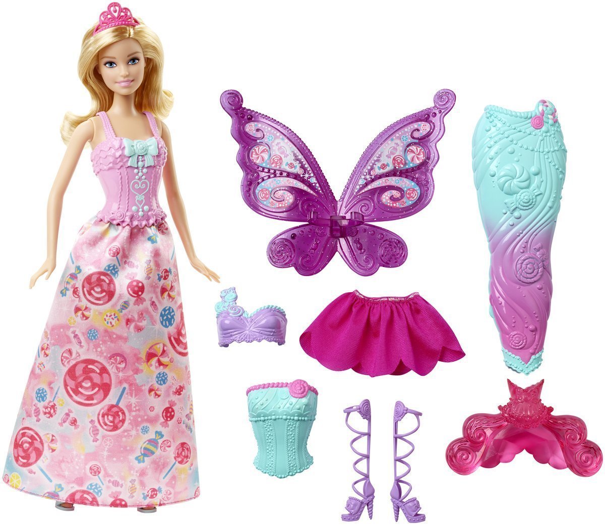 Barbie Doll Fairy Tale Dress Up  DHC39