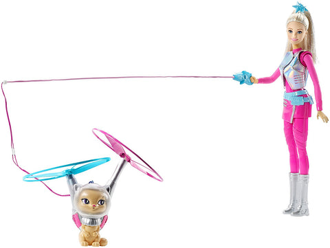 Barbie Star Light Adventure Galaxy Barbie Doll Hover Cat, DLT22