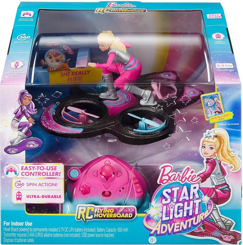 Barbie Star Light Adventure Flying RC Hoverboard DLV45