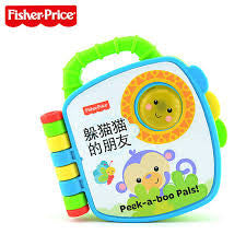 Fisher Price Growing Baby® Peek-a-boo! Book BFH81