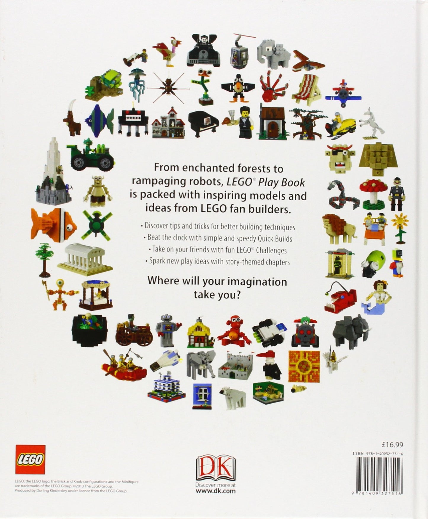 Lego Play Book: Ideas to Bring Your Bricks to Life,Lego 9781409327516