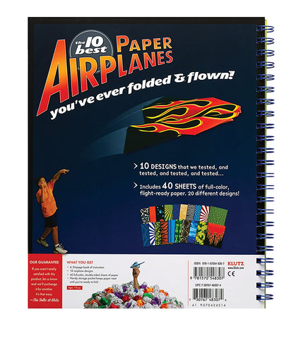 The Klutz Book of Paper Airplanes (Spiral-bound)