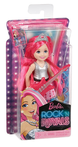 Barbie Rock N Royals Pink Princess Chelsea Doll CKB68-CKB69