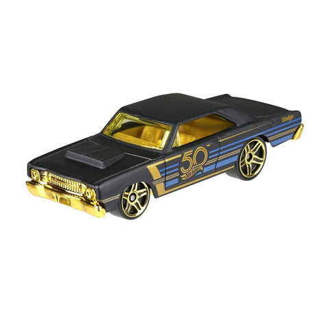 Hot Wheels 50th Anniversary Black n Gold Series '68 - DODGE DART FRN33-FRN37 (Refurbished Pack)