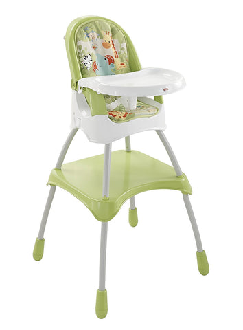 Fisher Price 4-In-1 High Chair, Green CBW04