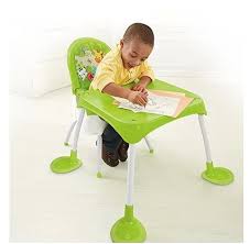 Fisher Price 4-In-1 High Chair, Green CBW04