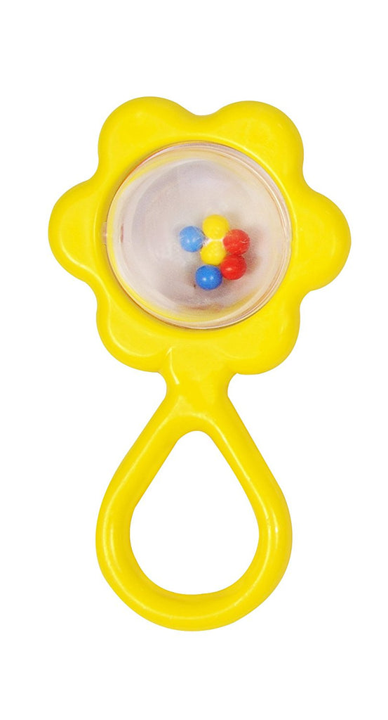 Funskool Sunflower Rattle for Babies ( Red / Yelow )