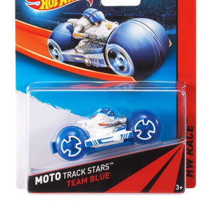 Hot Wheels Moto Track Stars Team Blue BDN36-BDN42