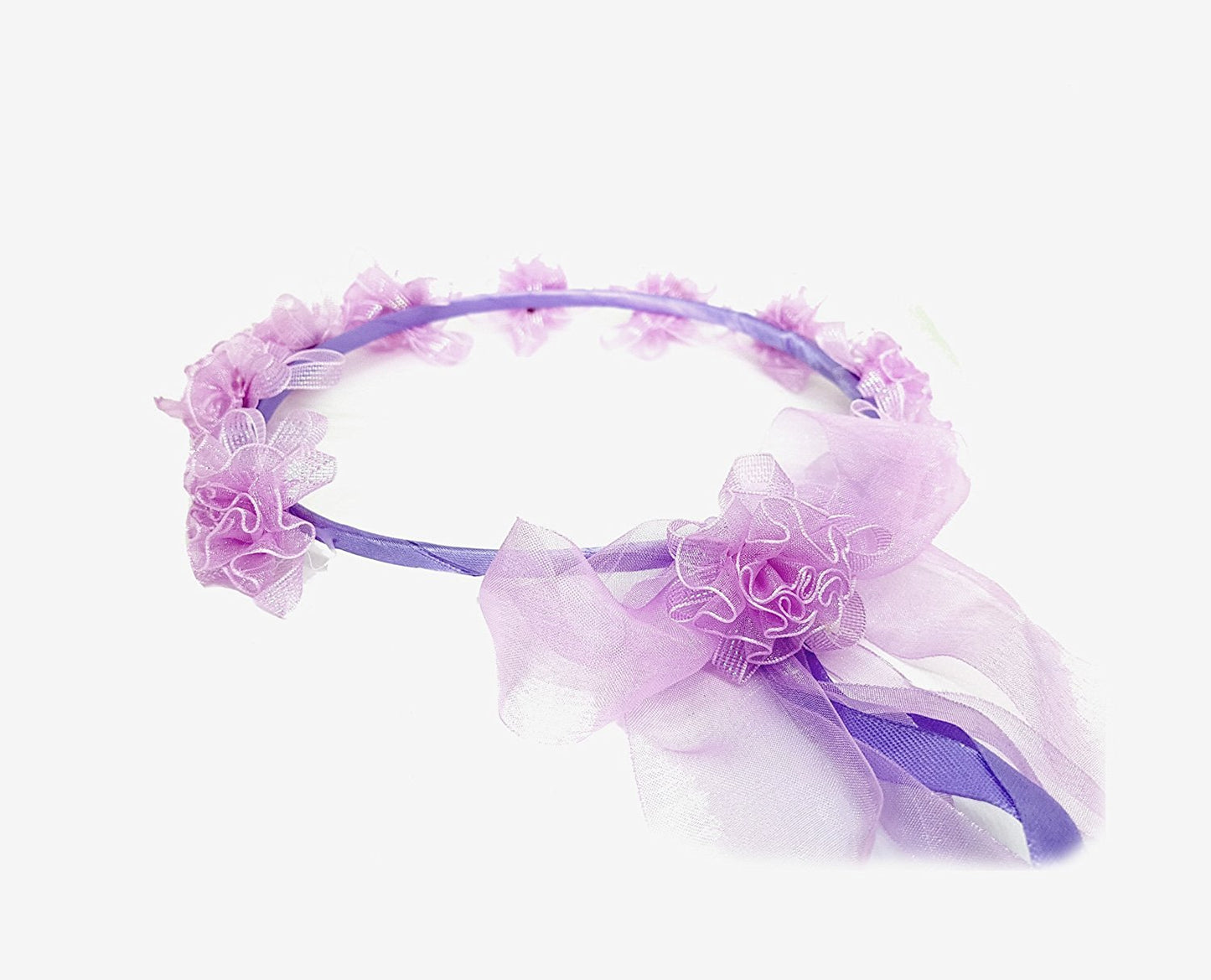 Floral Wedding Headband , Fabric  Head Wreath ( Pack of 10 )