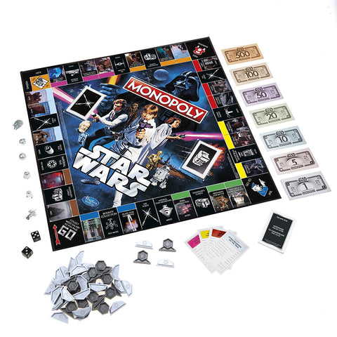 Hasbro Monopoly Game Star Wars 40th Anniversary Special Edition