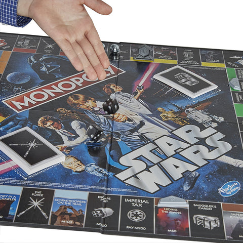 Hasbro Monopoly Game Star Wars 40th Anniversary Special Edition
