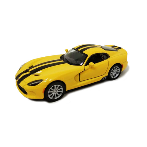 2013 SRT Viper GTS Die Cast 1:36 Scale Model Car ( YELLOW ) by Kinsmart