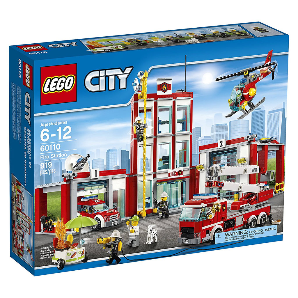 Lego City Fire Station , Lego 60110 – Dash'n'Jess