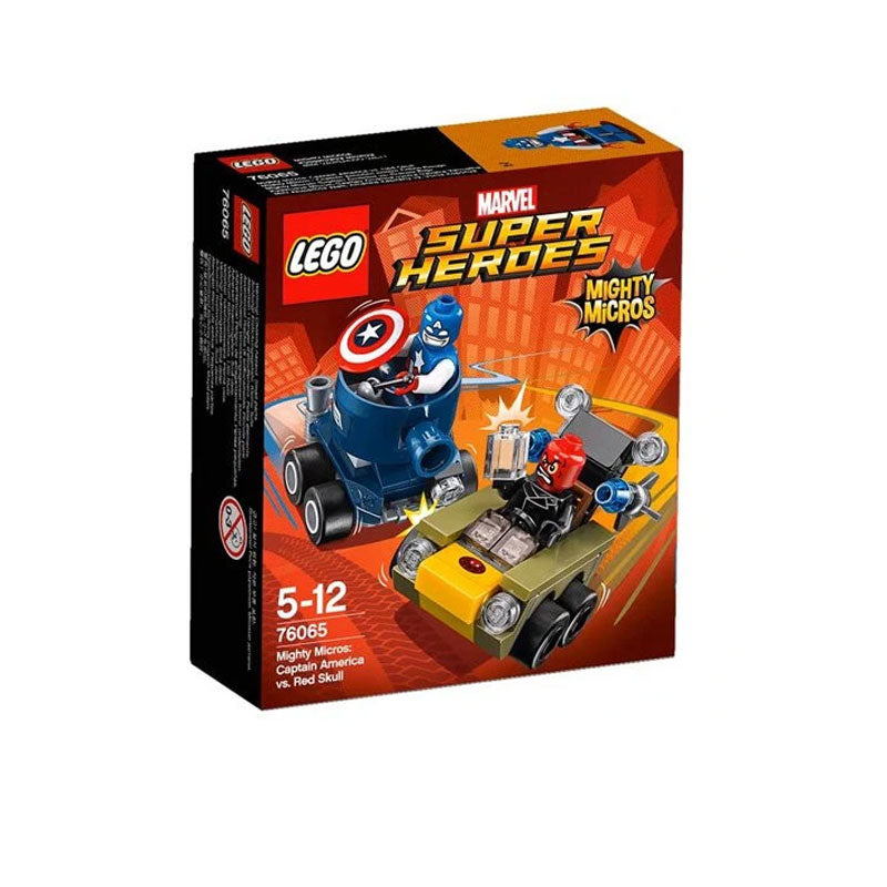 Lego Super Heroes Mighty Micros: Captain America vs Red Skull , Lego 76065 ( UNBOXED)