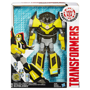 Transformers Robots in Disguise 3-Step Changers Night Ops Bumblebee Figure (Refurbished Pack)